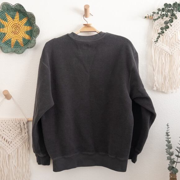 Levi's Dark Gray Heavy Sweatshirt Relaxed Fit Size Medium - Picture 2 of 5